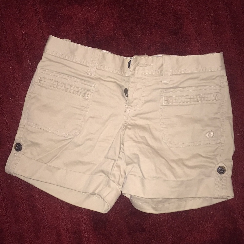 Khaki shorts. Size 3